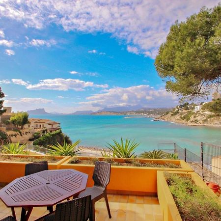 El Portet - Beachfront Holiday Home With Private Pool In Moraira Luaran gambar